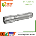Factory Wholesale 1*AA cell Powered Aluminum Material Emergency Housing Zoom Focus 1watt Cree led Small Powerful Flashlight